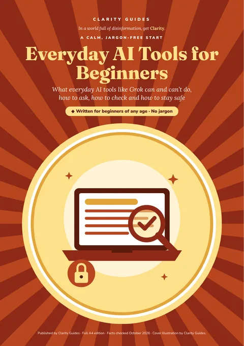 Cover of Everyday AI Tools for Beginners: A Calm, Jargon-Free Start
