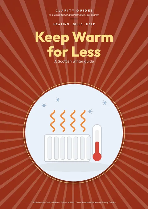 Cover of Keep Warm for Less: A Scottish Winter Guide