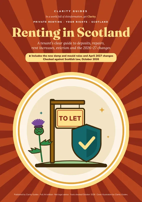 Cover of Renting in Scotland: A Tenant’s Guide