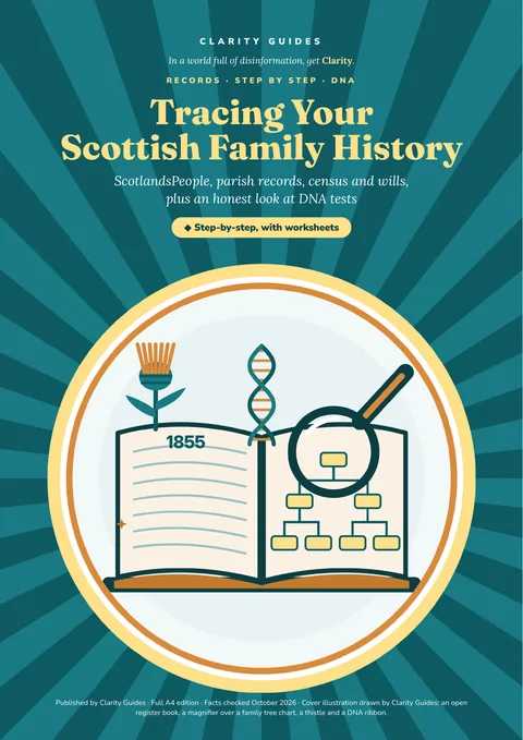 Cover of Tracing Your Scottish Family History: Scottish Family History & DNA