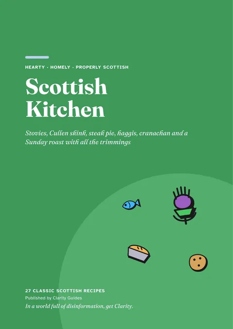 Cover of Scottish Kitchen cookbook