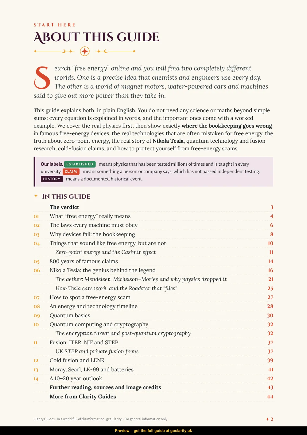 Free Energy, preview page 2