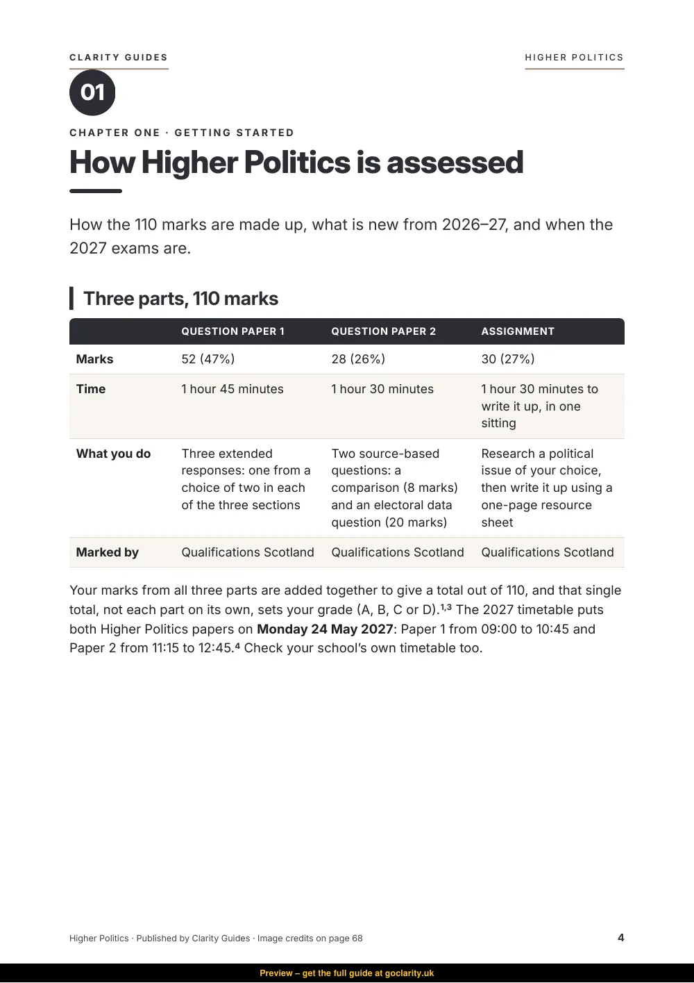 Higher Politics, preview page 4