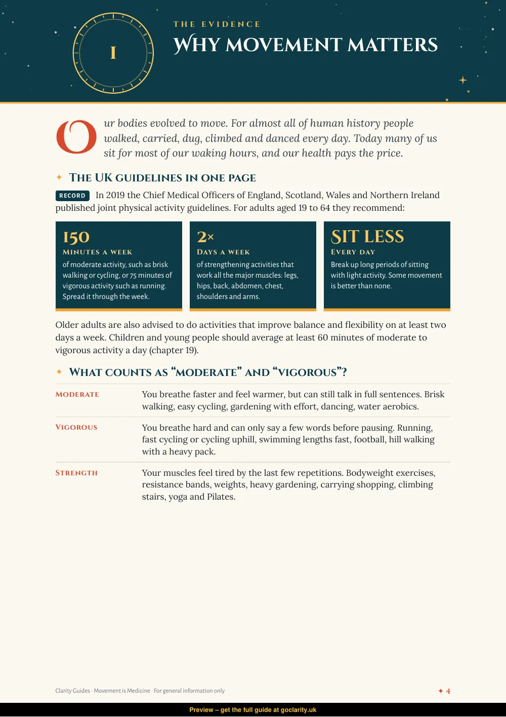 Movement is Medicine, preview page 4