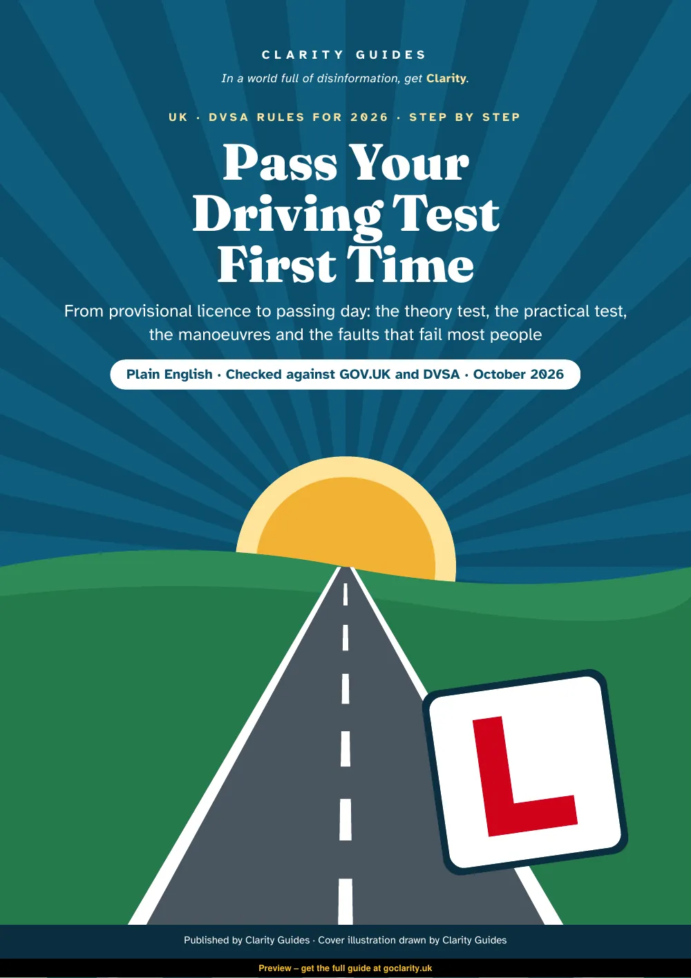 Pass Your Driving Test, preview page 1