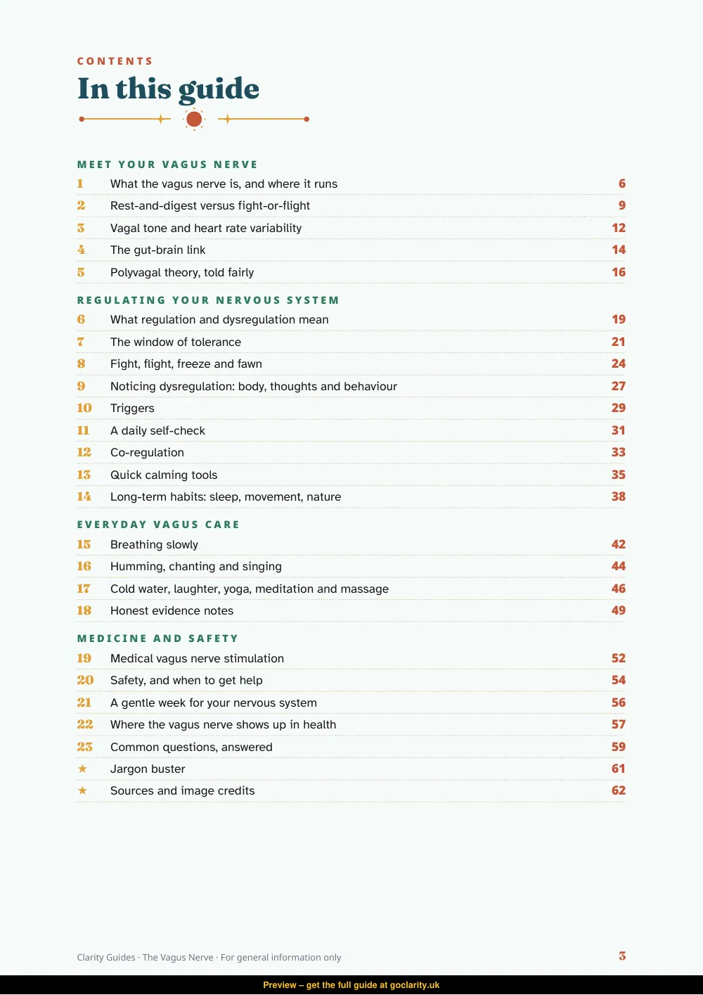 The Vagus Nerve, preview page 3